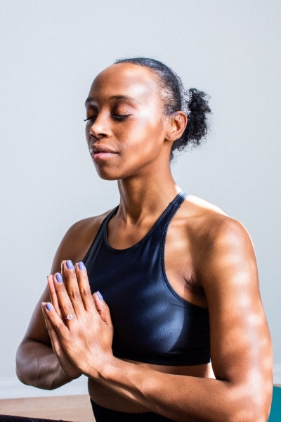 madison lavern meditating